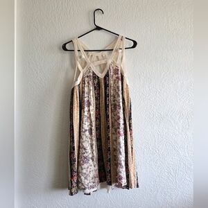 Entro Multicolor Floral Tank Top